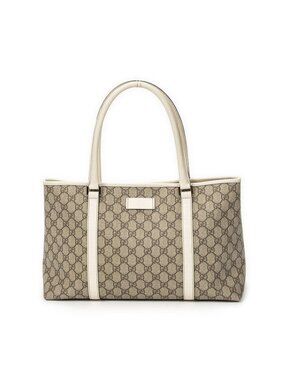 Gucci Joy Tote Beige Ivory Supreme Canvas